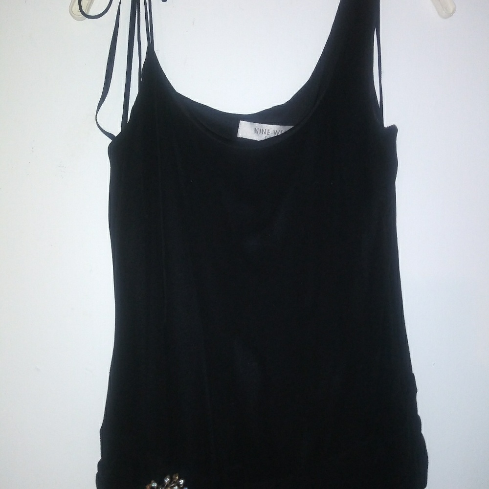 LITTLE BLACK SILK DRESS